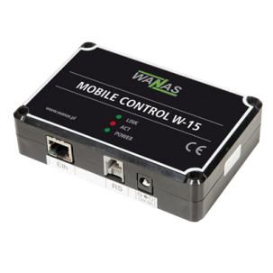 Moduł internetowy WANAS MOBILE CONTROL W-15
